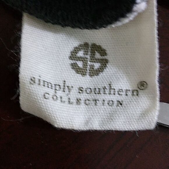 Simply Southern Small Gray Hoodie Lightweight Pullover - Picture 10 of 15